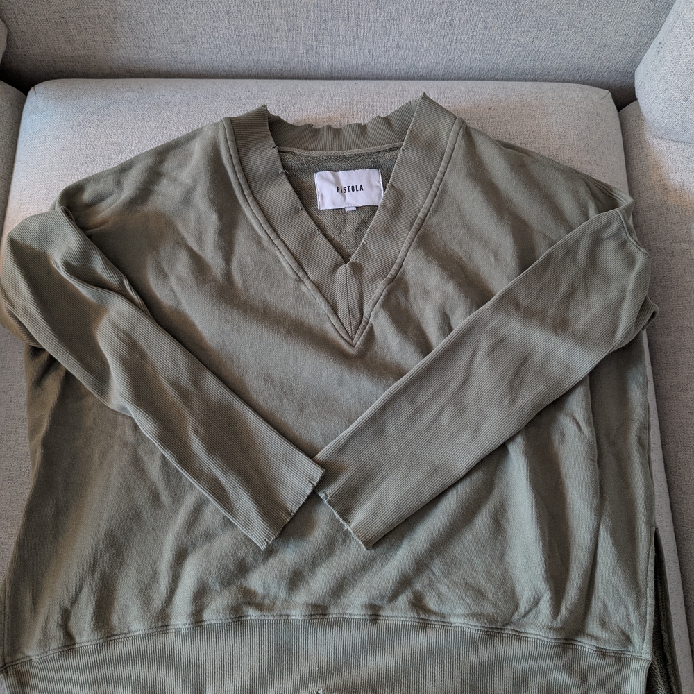 Pistola Olive Green Sweater